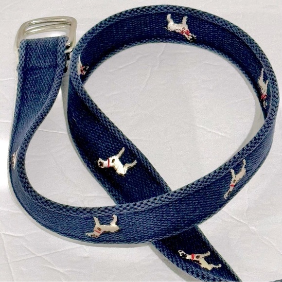 Lands End Kids Dog Canvas Belt, size XL - Picture 7 of 9